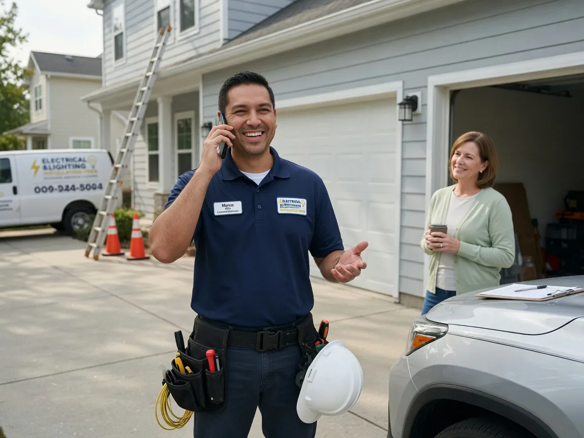 Licensed Electrician Brinkhaven, OH FAQs